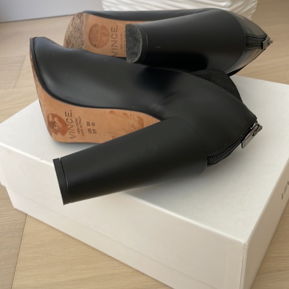 Vince Peep Toe Bootie - Picture 3 of 5